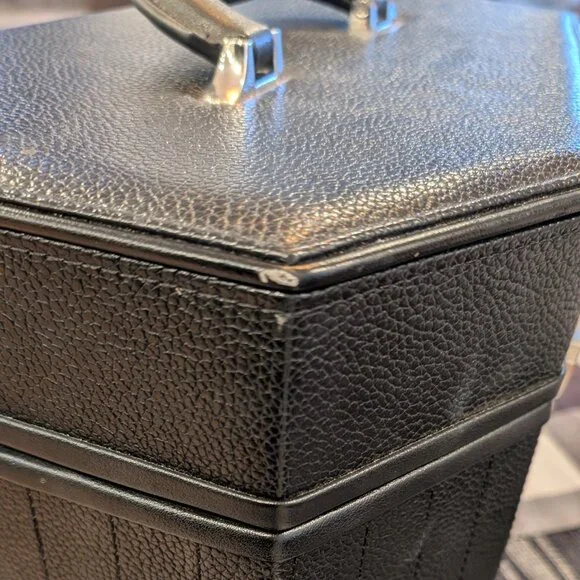 Lux de Ville | RARE! Matte Black Coffin Train Case | Retired - Picture 9 of 11